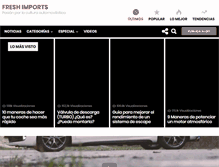 Tablet Screenshot of fresh-imports.com